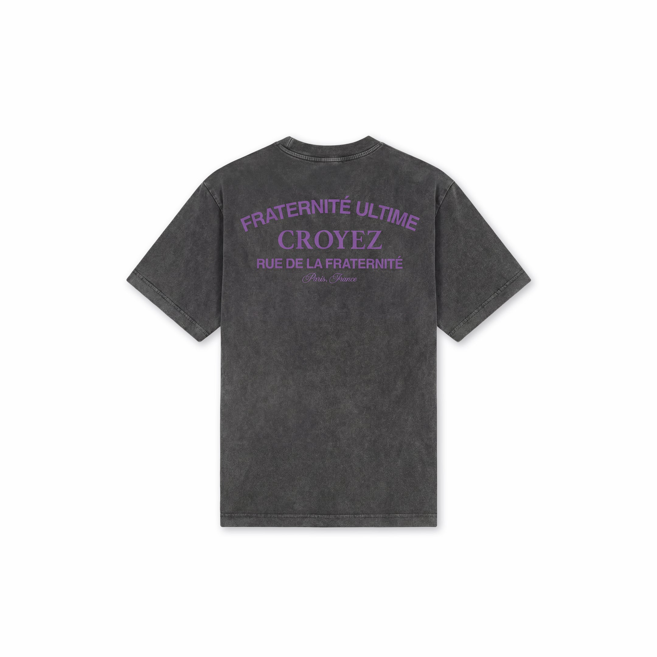 Croyez Original Fraternite T-Shirt | Acid Wash