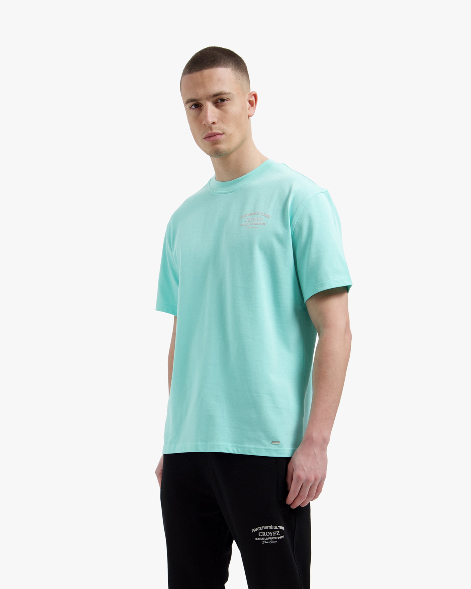 Croyez Original Fraternite T-Shirt | Tiffany Blue