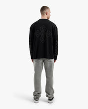 Croyez Cross Longsleeve | Vintage Black