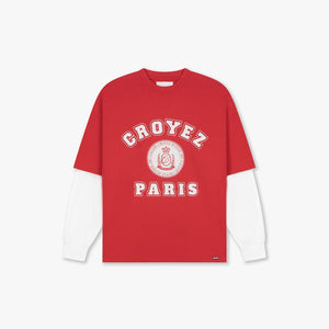 Croyez Bouclier Longsleeve | Red