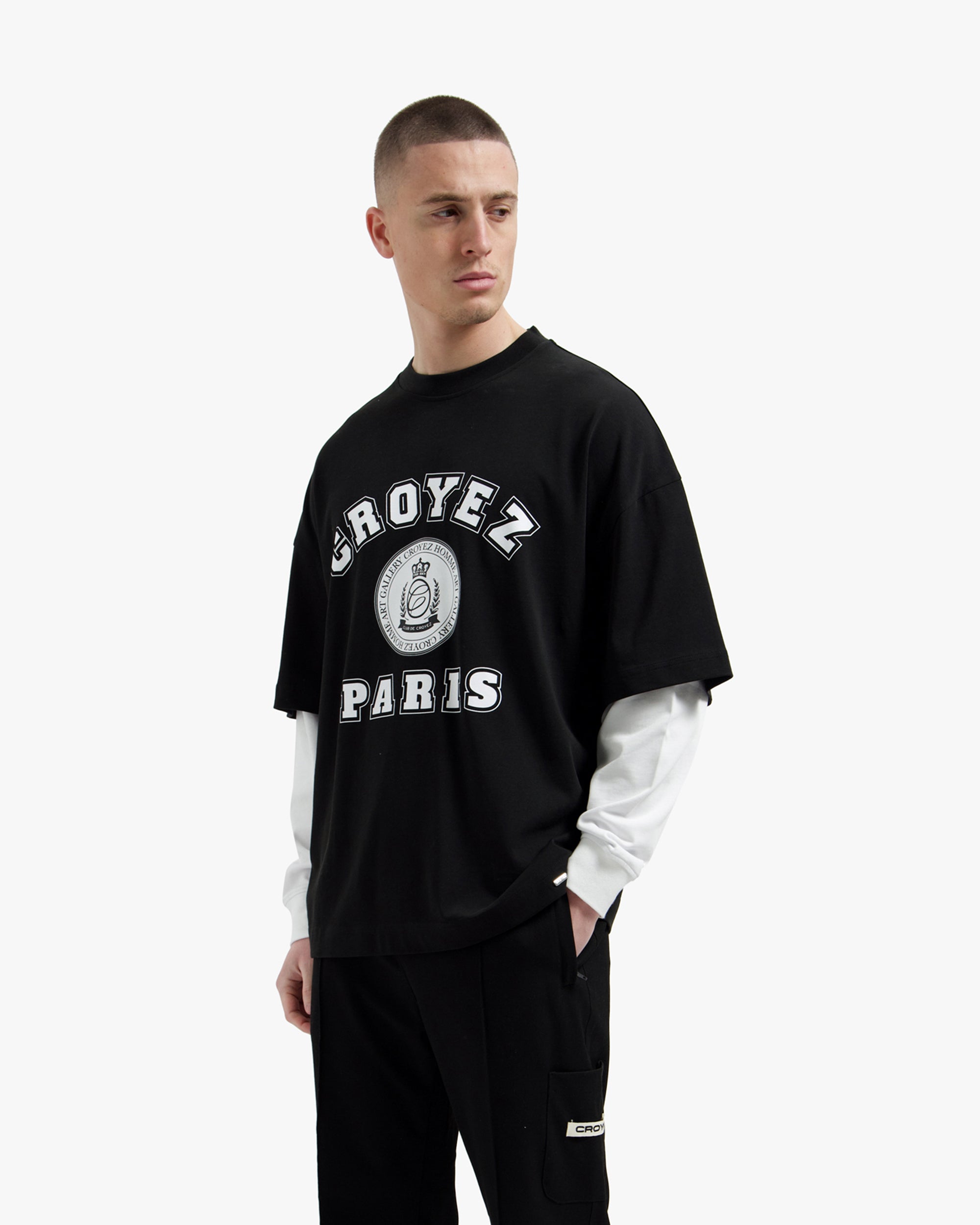 Croyez Bouclier Longsleeve | Vintage Black