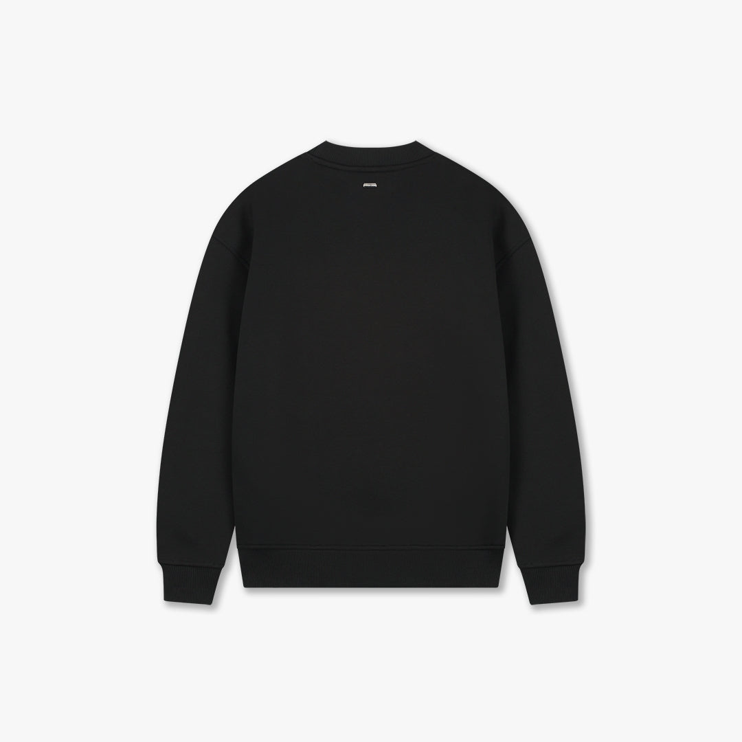 Croyez Bouclier Sweater | Vintage Black