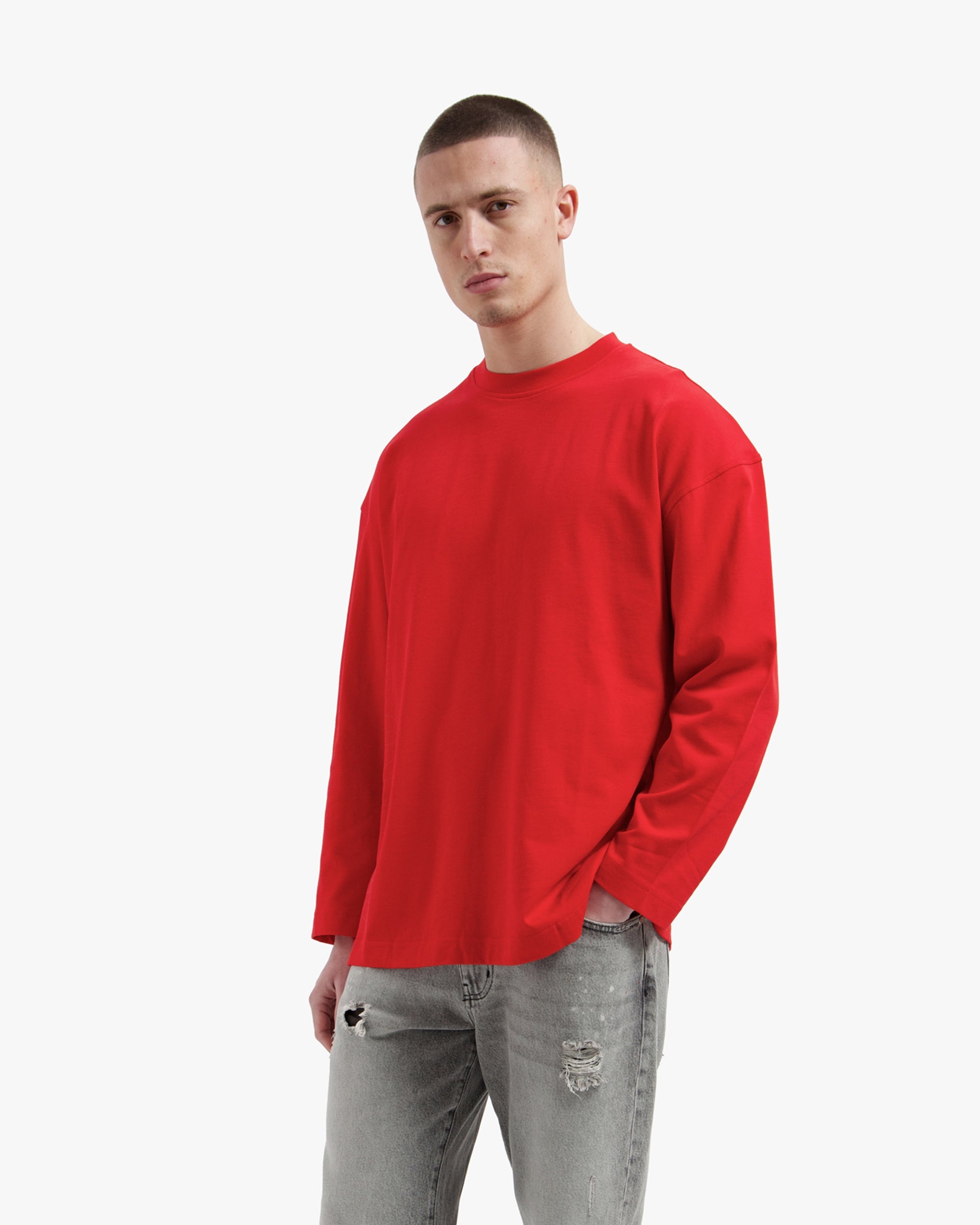 Croyez Logo Longsleeve | Red