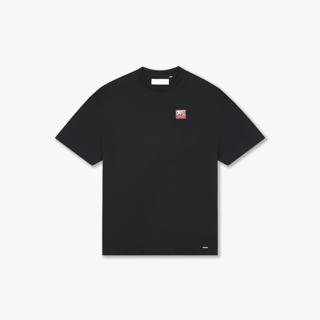  Croyez Patch T-Shirt | Vintage Black