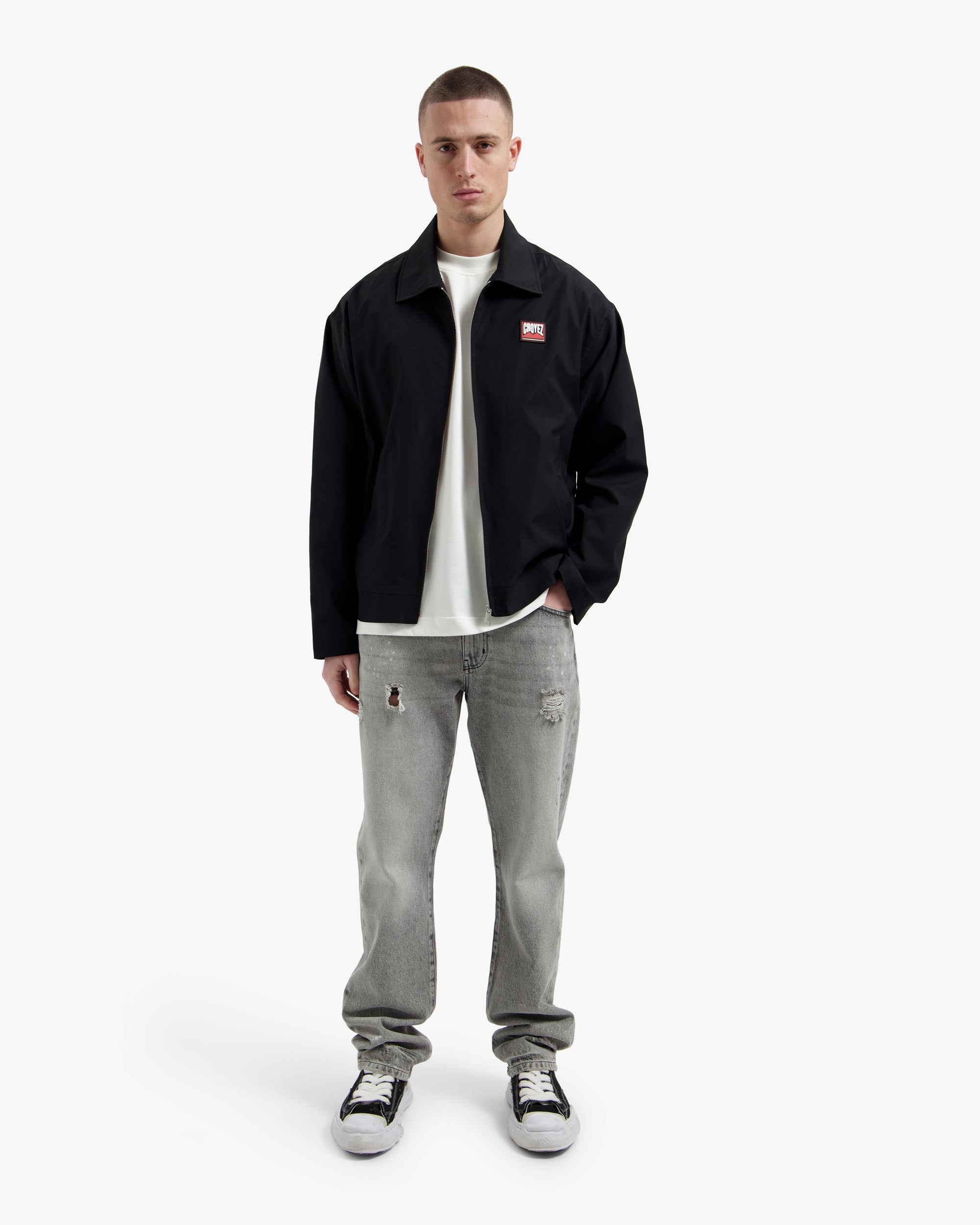 Croyez Patch Jacket | Black