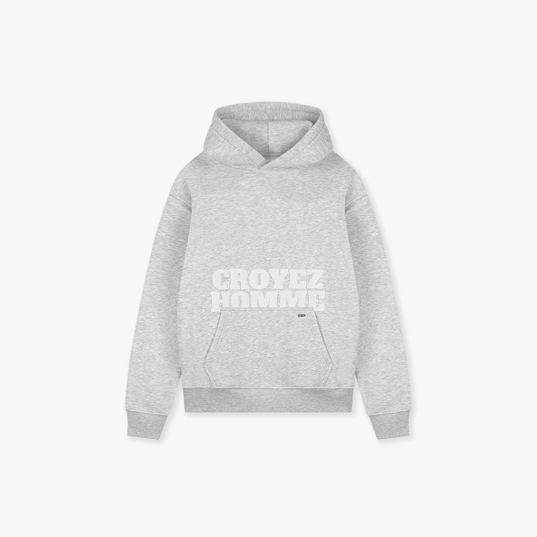  Croyez University Hoodie | Grey Melange