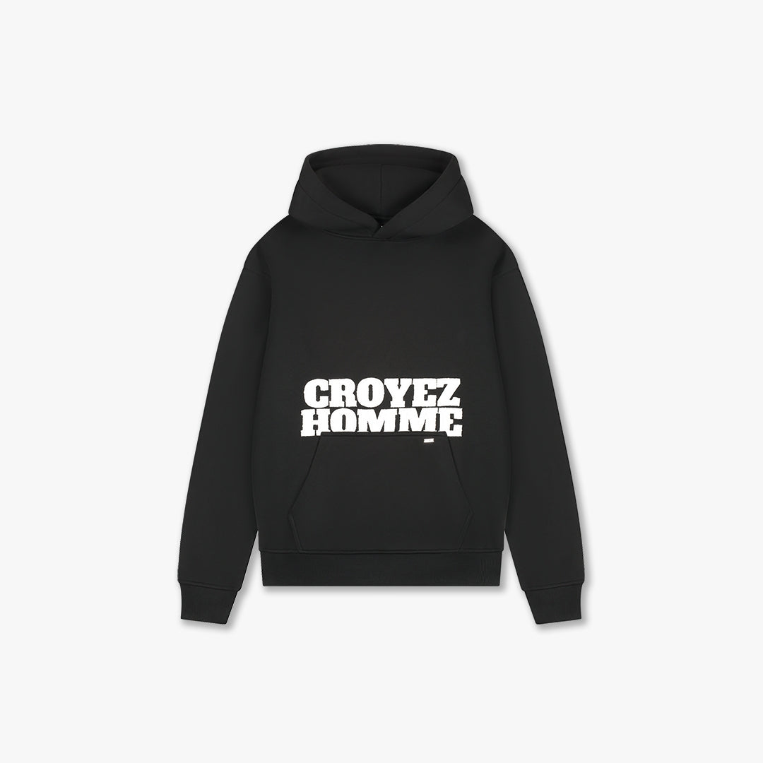 Croyez University Hoodie | Vintage Black