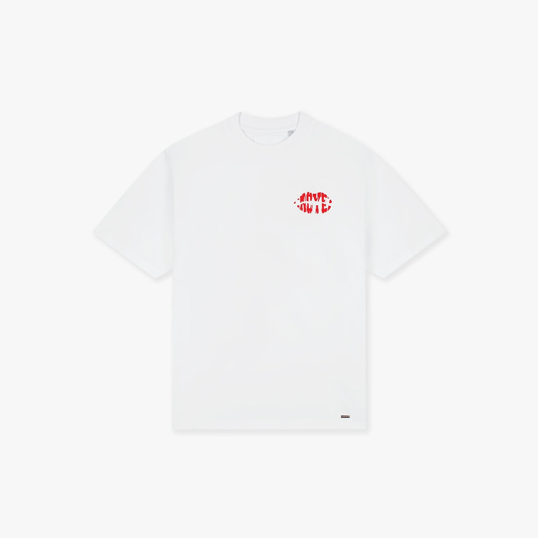  Croyez Lips T-Shirt | White