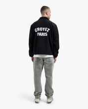 Croyez Paris Coach Jacket | Black