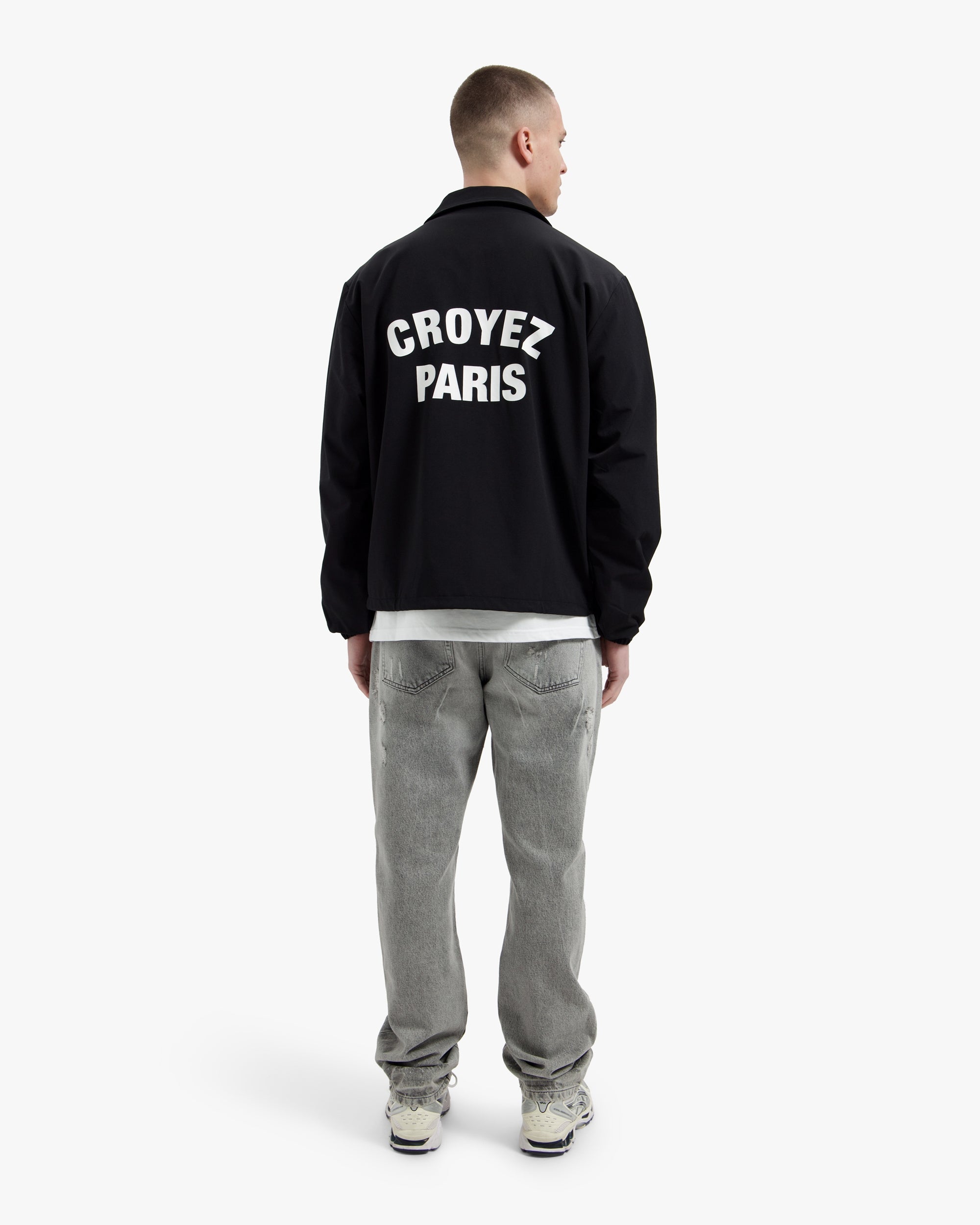 Croyez Paris Coach Jacket | Black