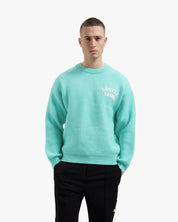 Croyez Paris Knit Sweater | Tiffany Blue