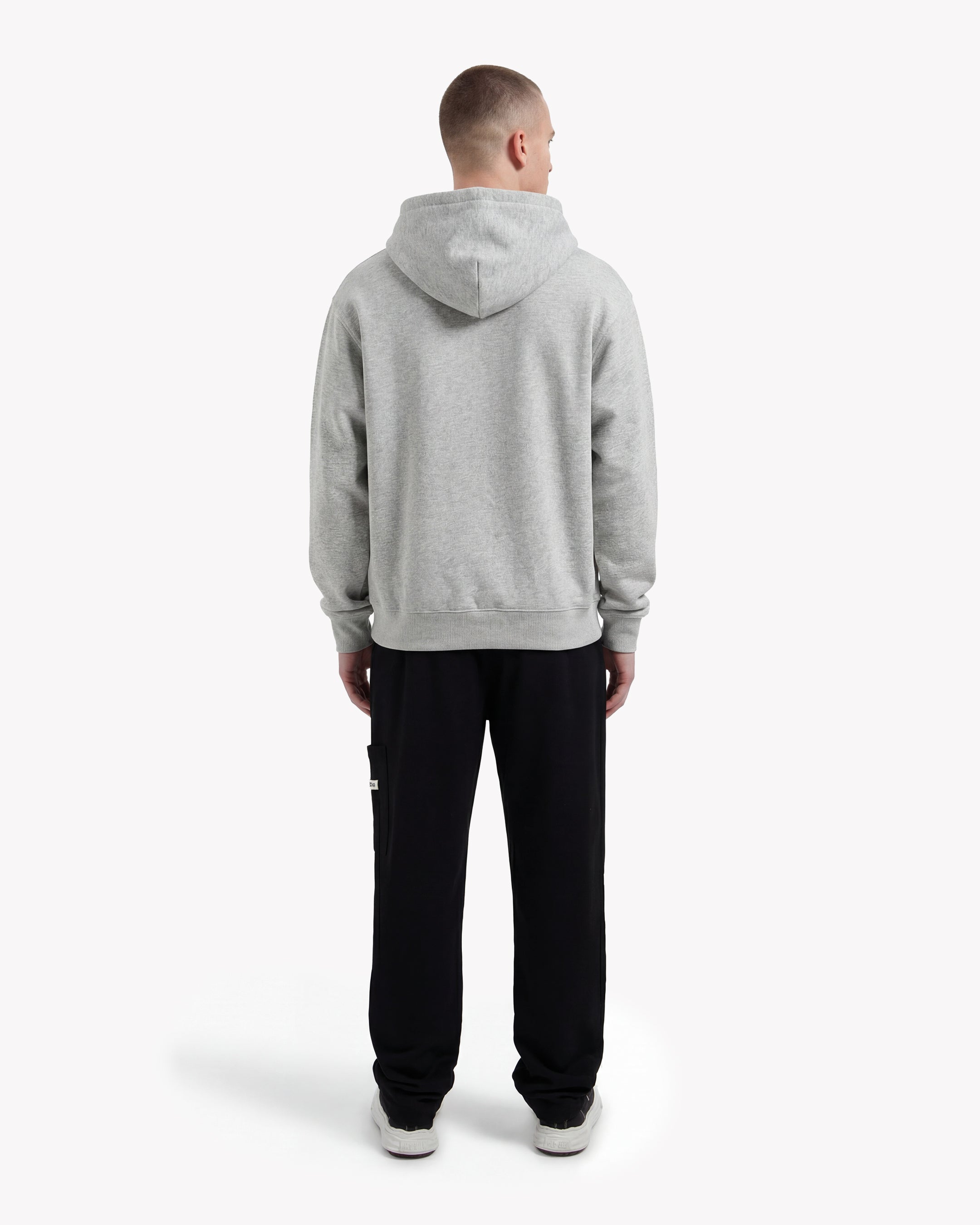 Croyez Art Gallery Zip Hoodie | Grey Melange
