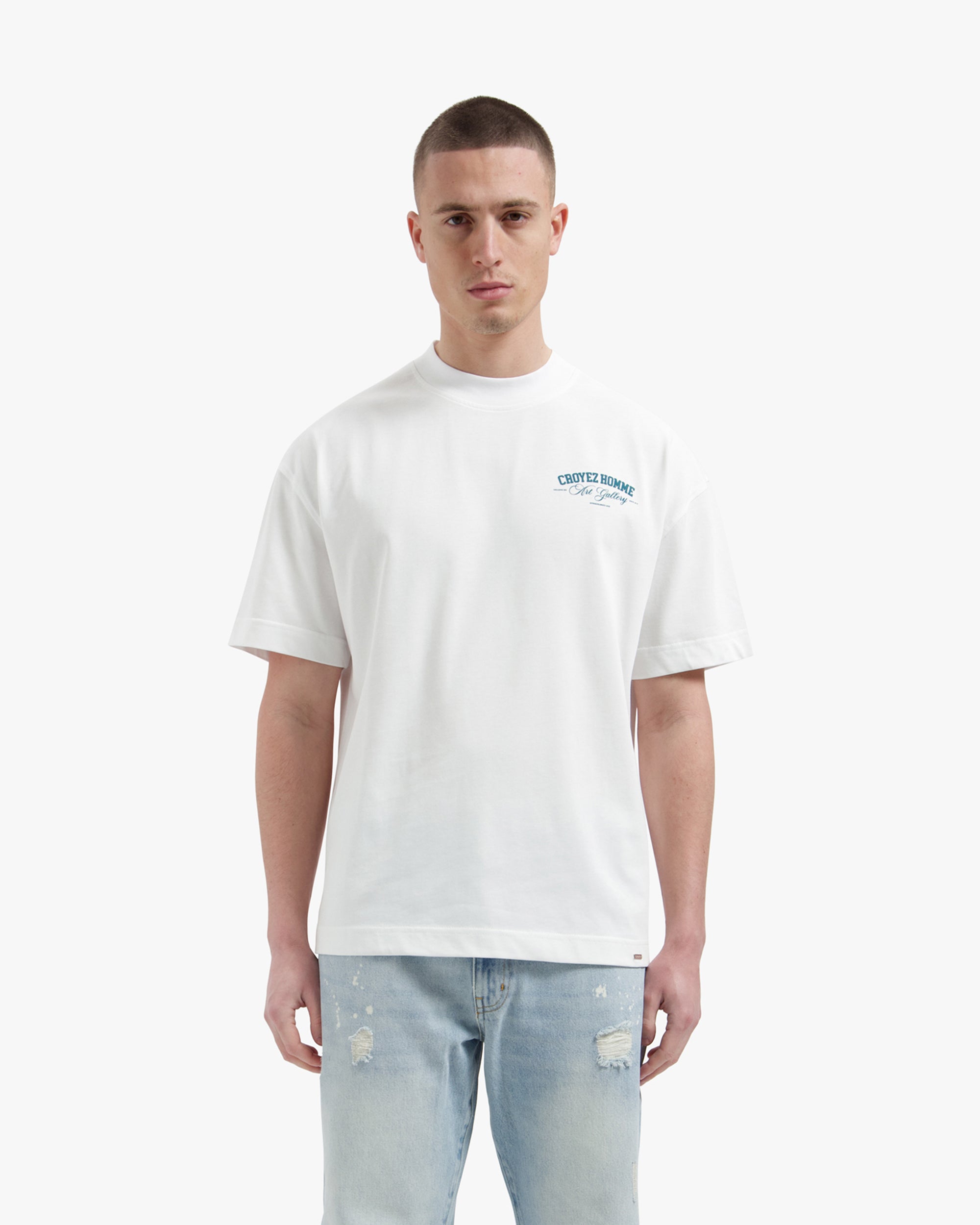 Croyez Art Gallery T-Shirt | White