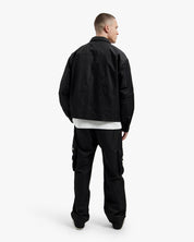Croyez Etiquette Nylon Jacket | Black