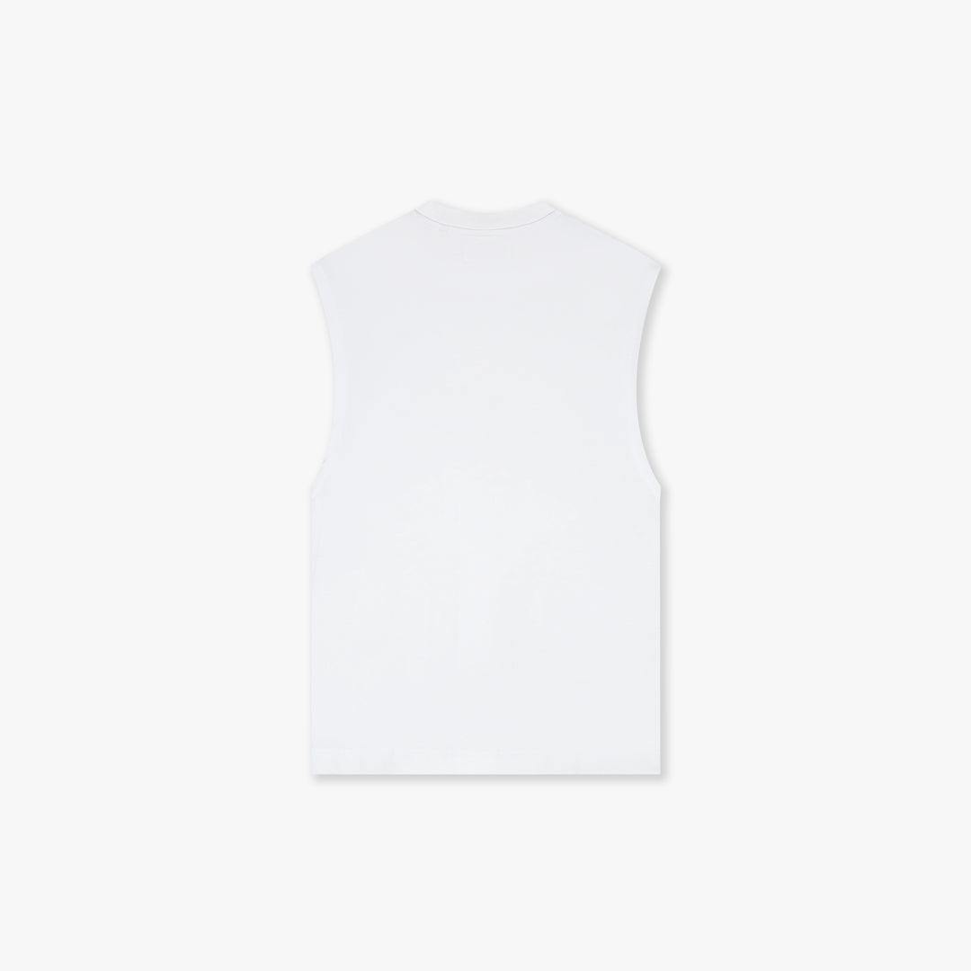 Croyez Winners Sleeveless T-Shirt | White