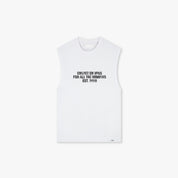 Croyez Winners Sleeveless T-Shirt | White