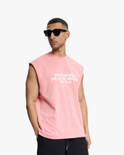 Croyez Winners Sleeveless T-Shirt | Pink