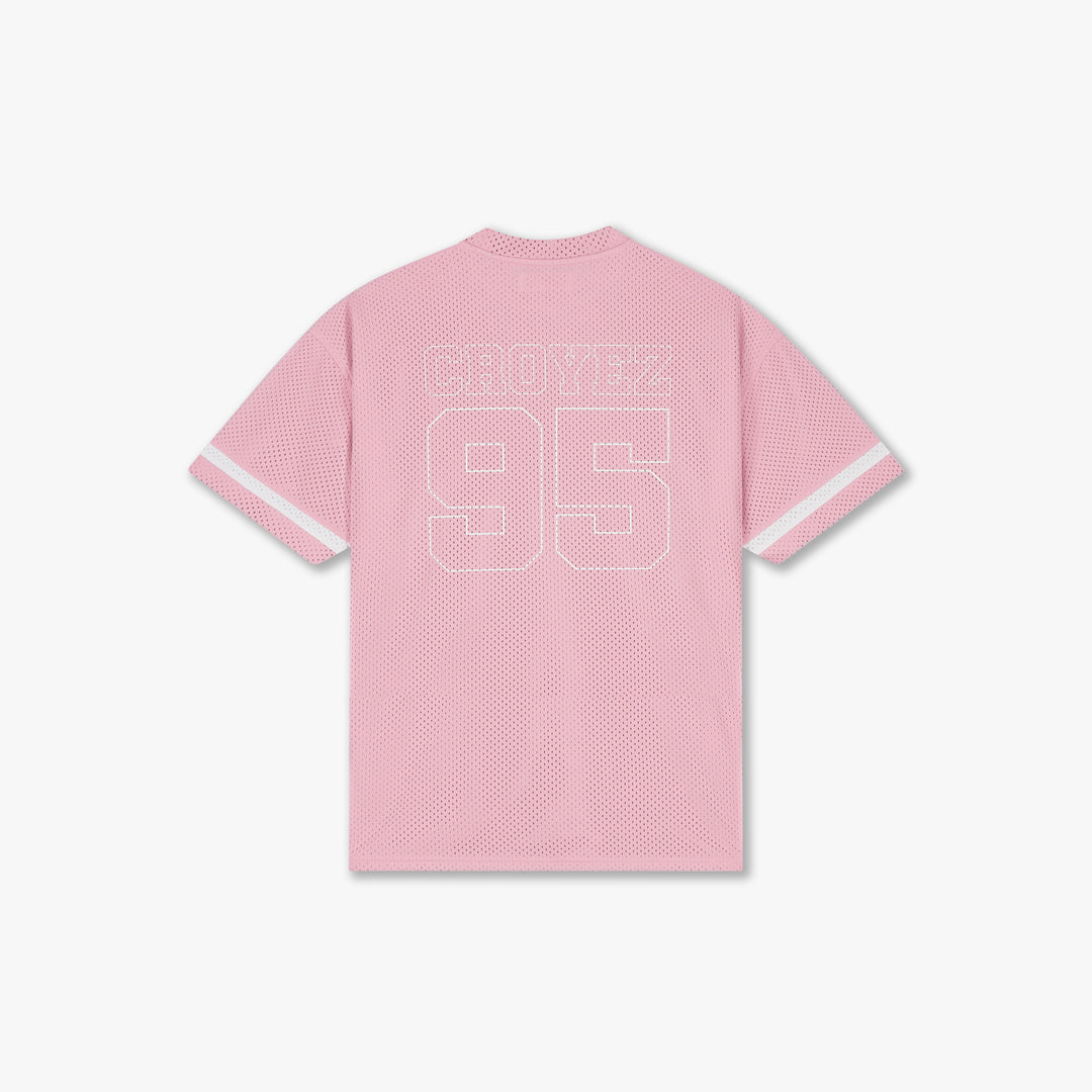 Croyez Mesh Jersey | Pink