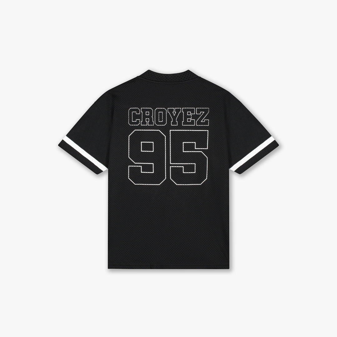 Croyez Mesh Jersey | Black