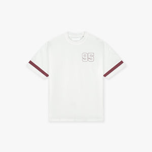 Croyez Mesh Jersey | Off-White/Cherry