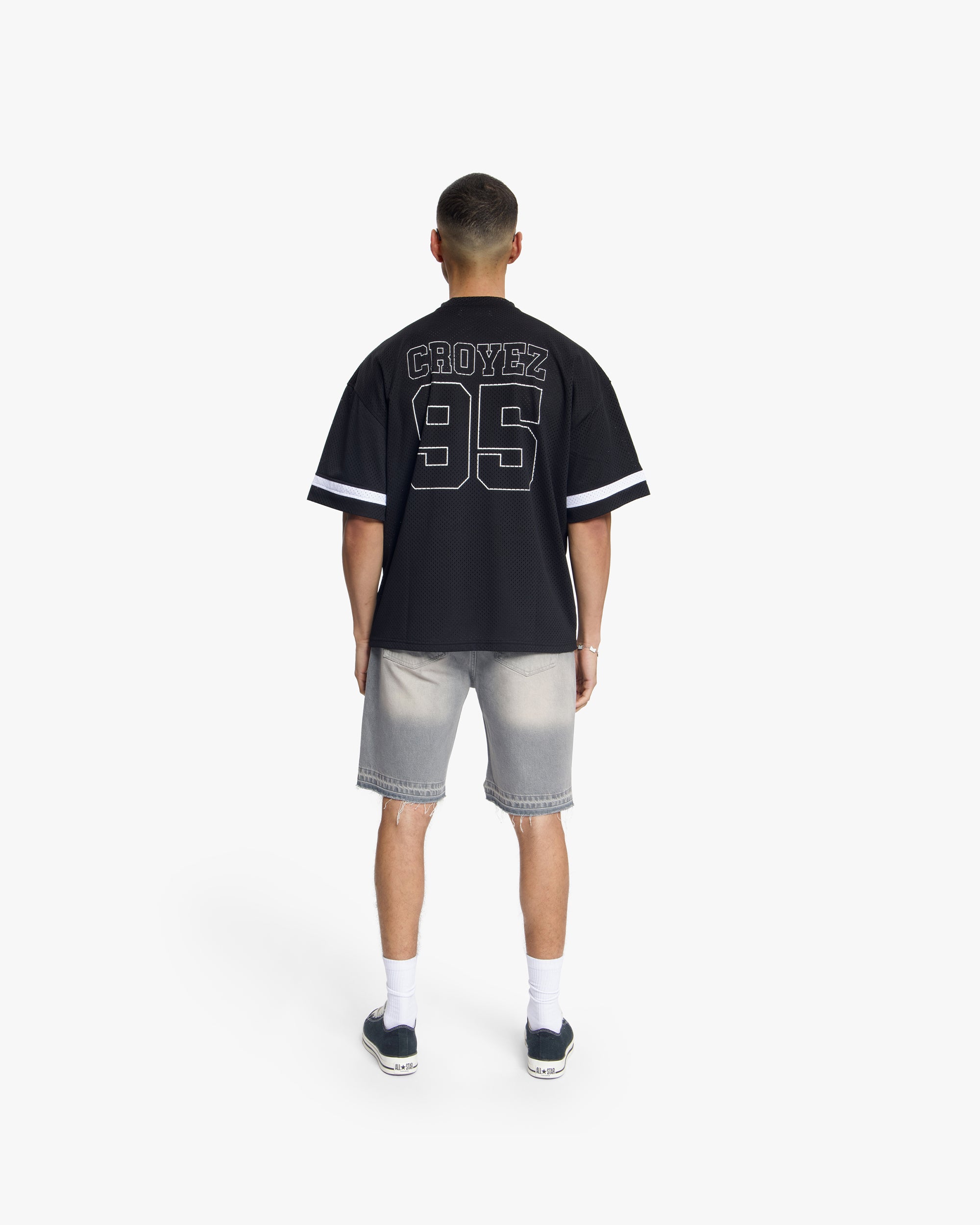 Croyez Mesh Jersey | Black