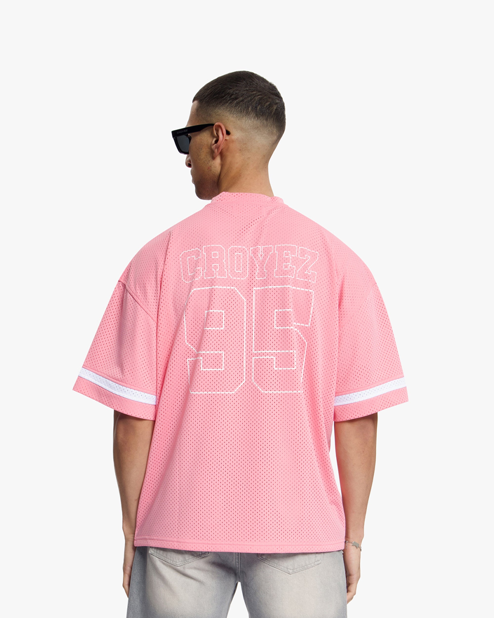 Croyez Mesh Jersey | Pink