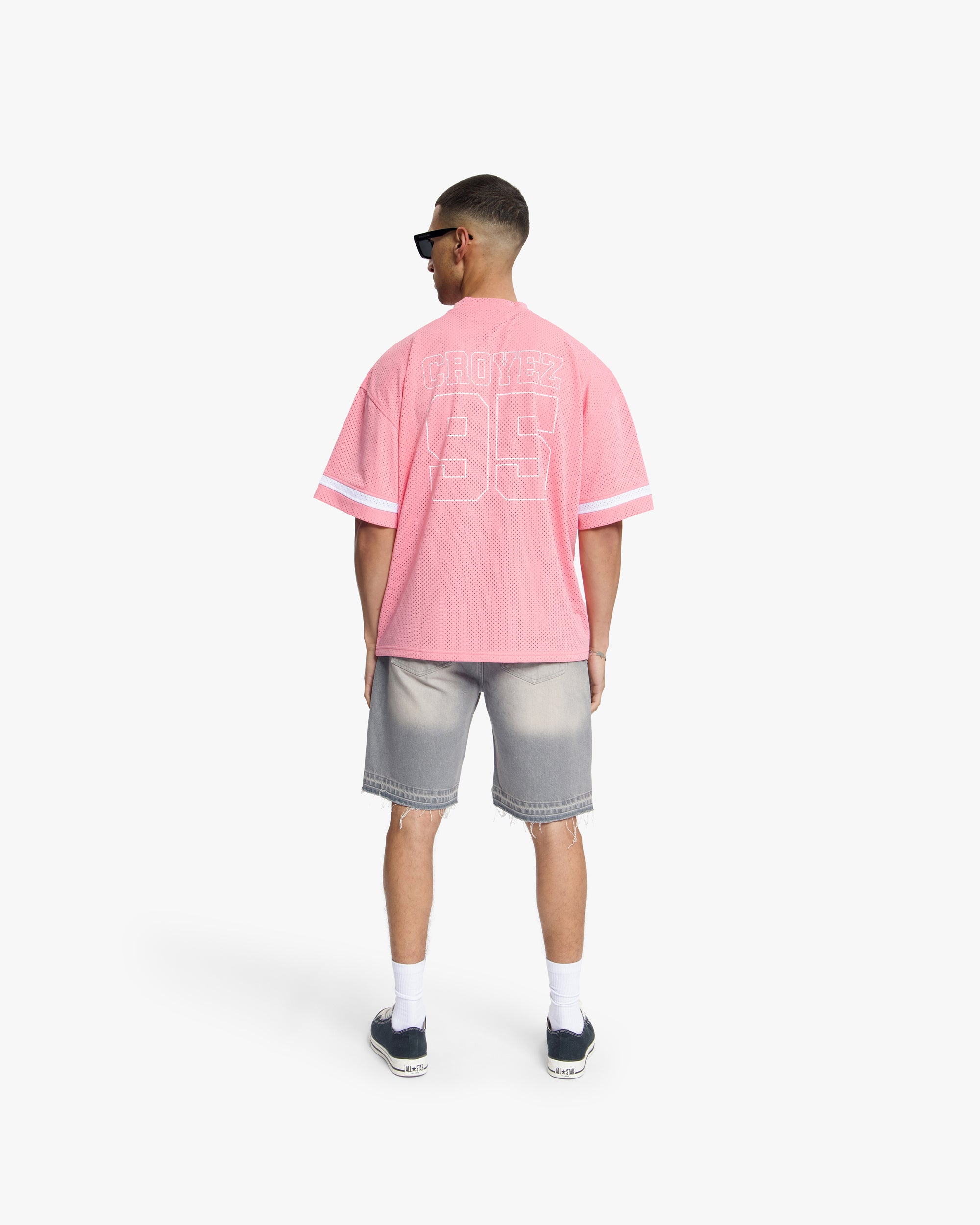 Croyez Mesh Jersey | Pink