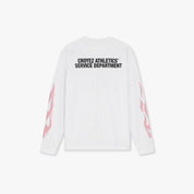 Croyez Service Dept Longsleeve | White