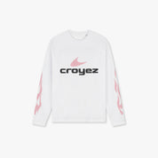 Croyez Service Dept Longsleeve | White