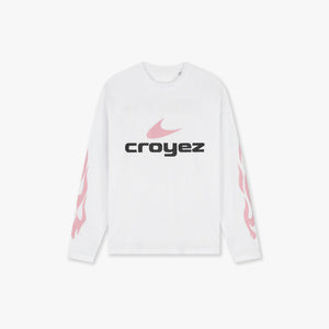 Croyez Service Dept Longsleeve | White