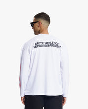 Croyez Service Dept Longsleeve | White