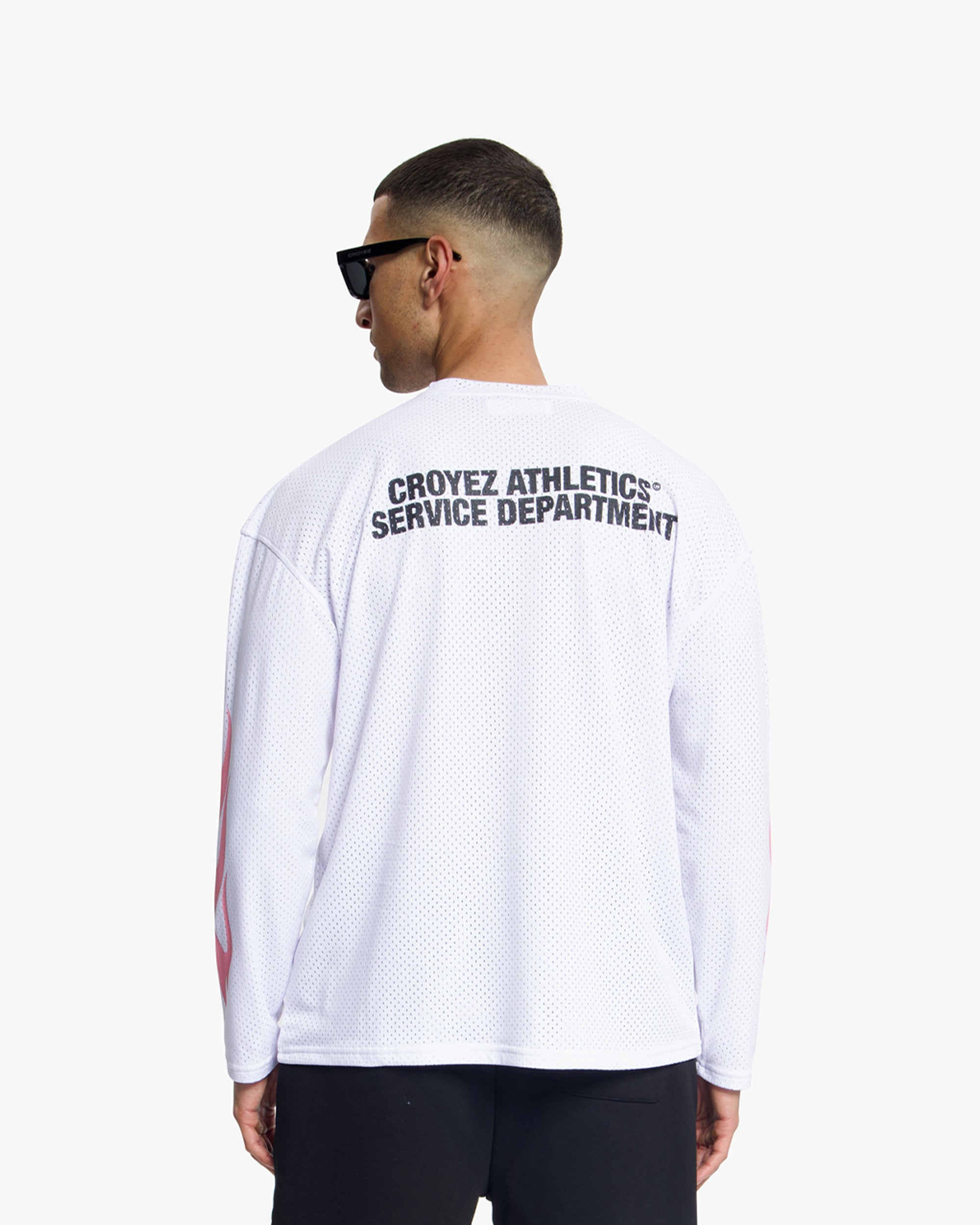 Croyez Service Dept Longsleeve | White