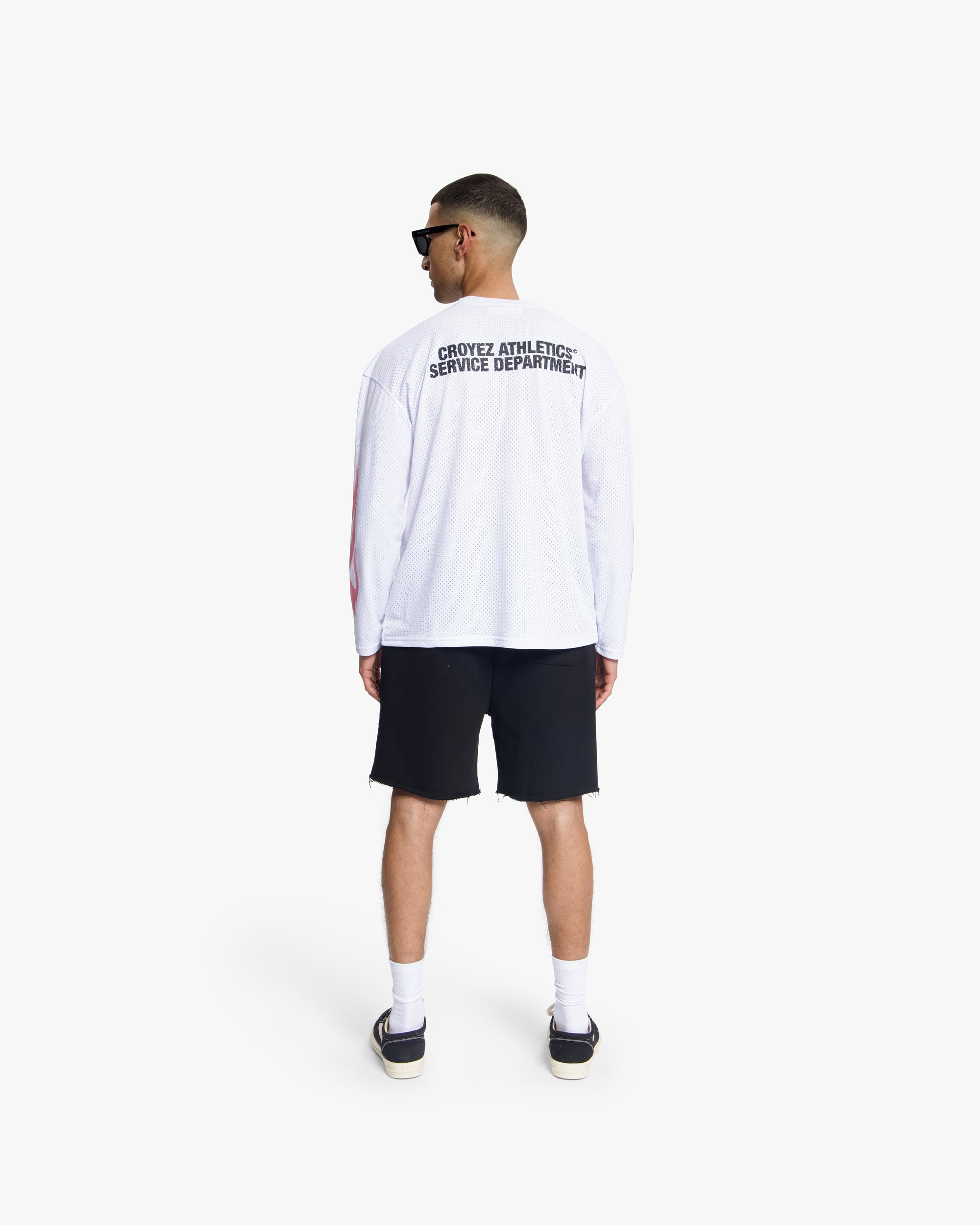 Croyez Service Dept Longsleeve | White