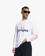 Croyez Service Dept Longsleeve | White