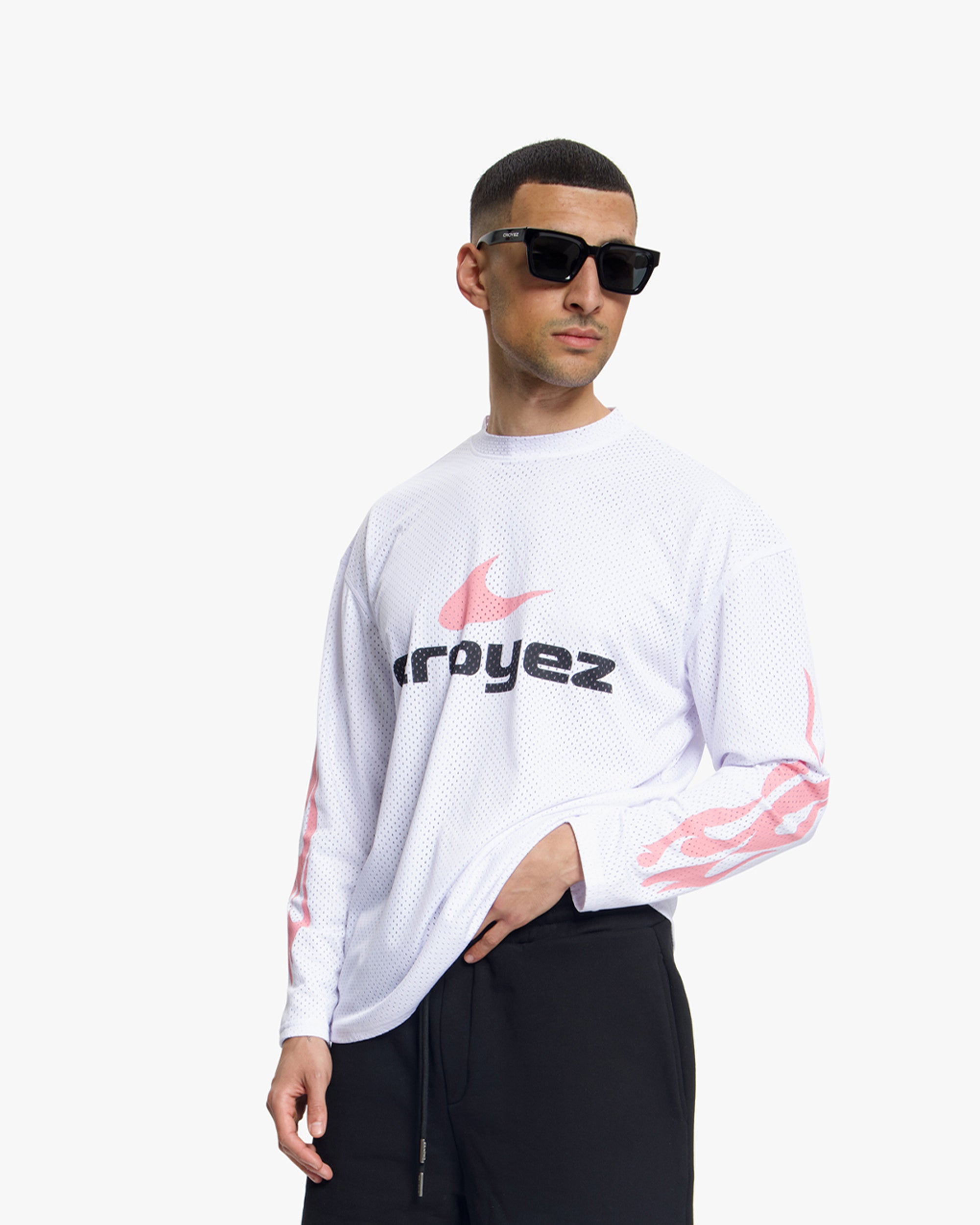 Croyez Service Dept Longsleeve | White