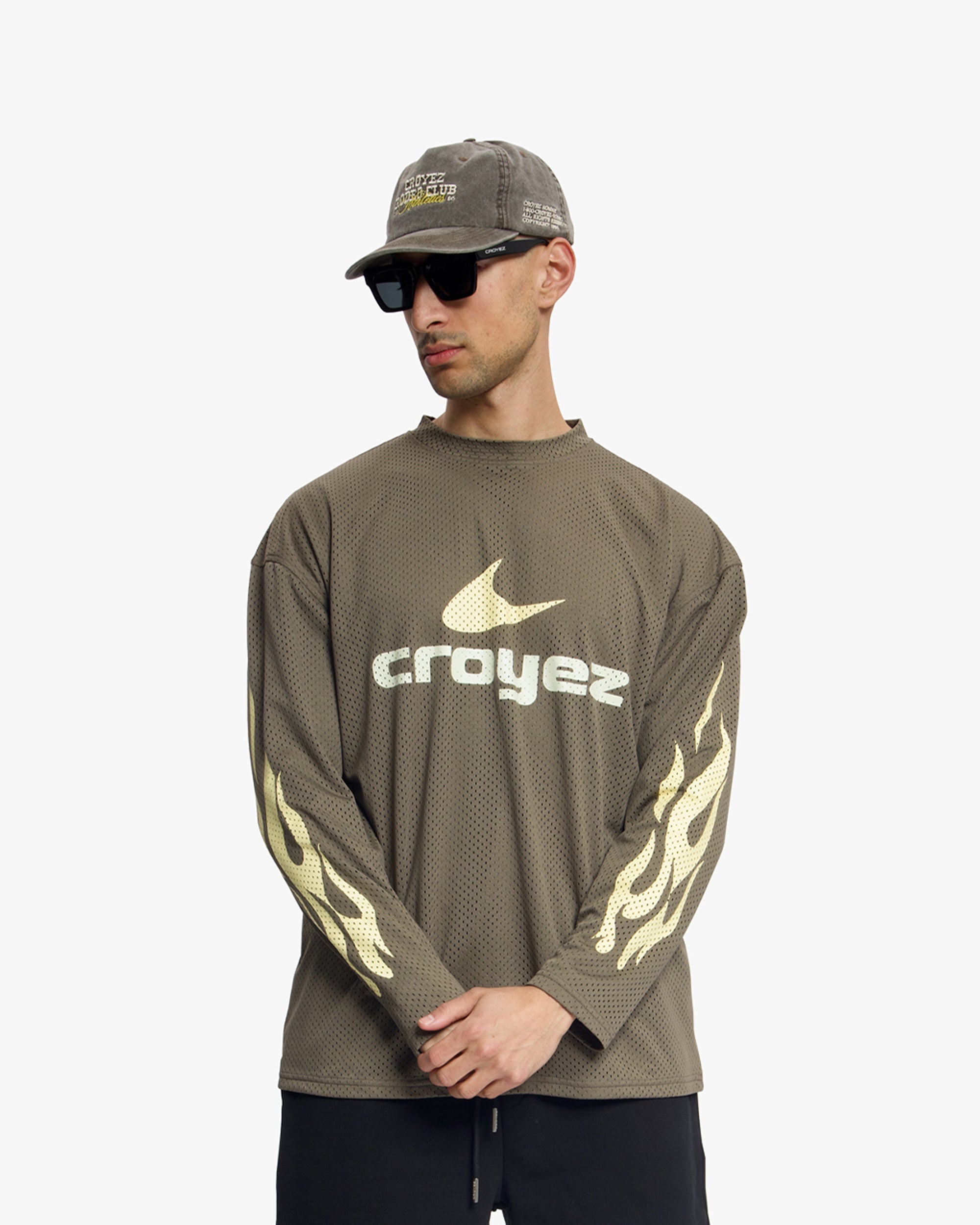 Croyez Service Dept Longsleeve | Washed Brown