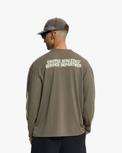 Croyez Service Dept Longsleeve | Washed Brown