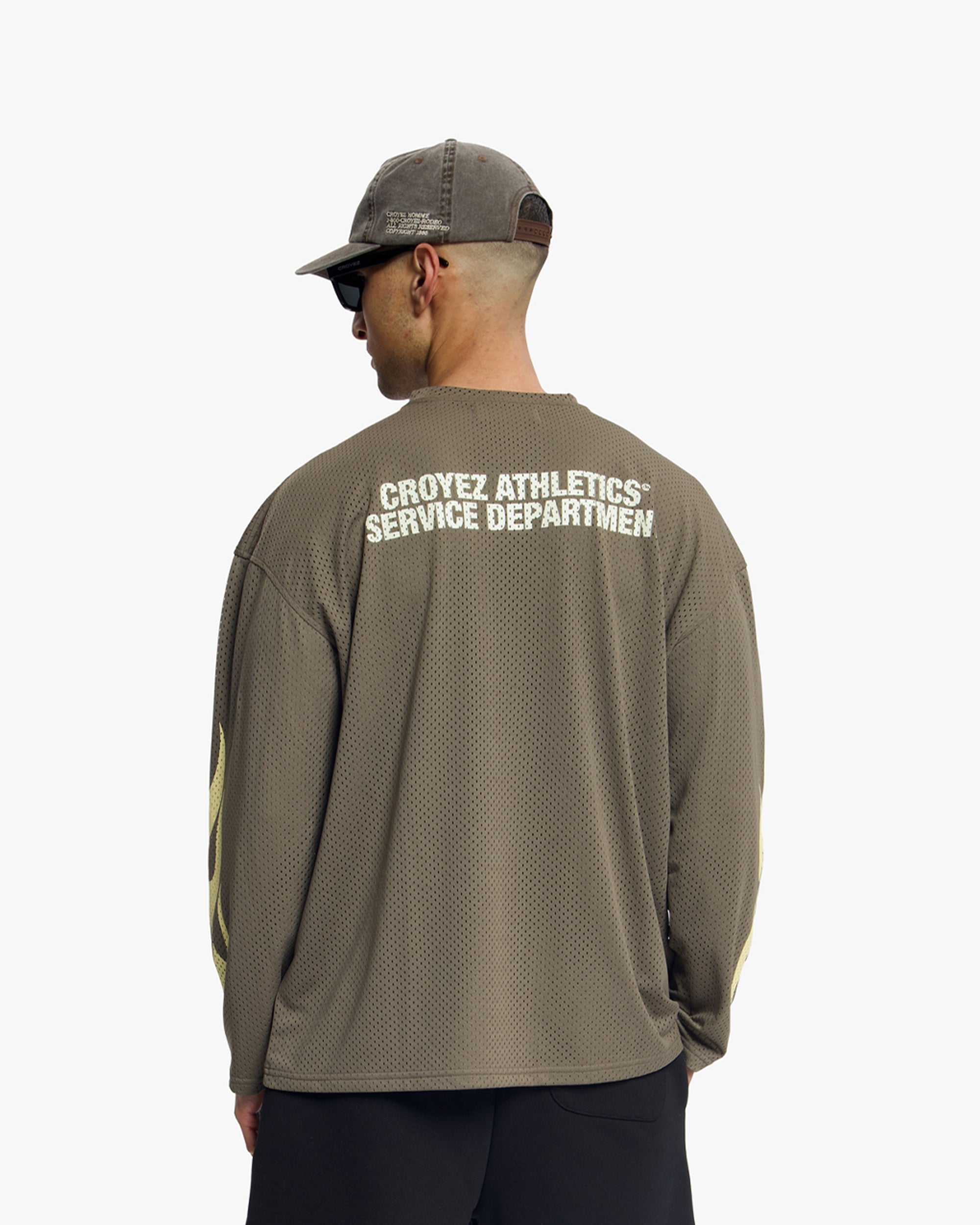 Croyez Service Dept Longsleeve | Washed Brown