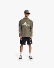 Croyez Service Dept Longsleeve | Washed Brown