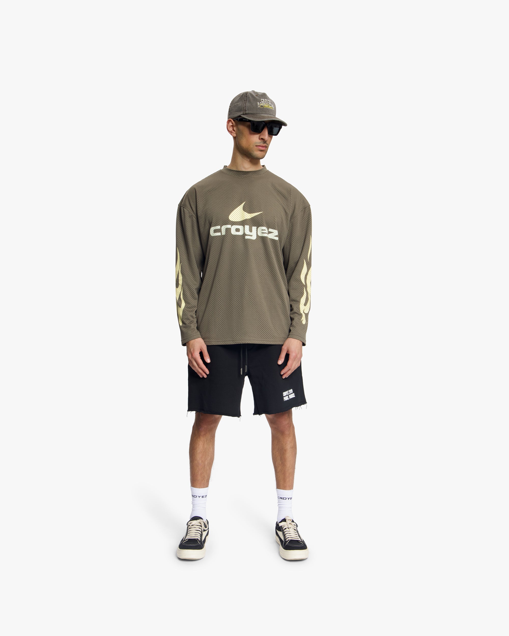 Croyez Service Dept Longsleeve | Washed Brown