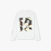 Croyez Camo Langarmshirt | Weiß
