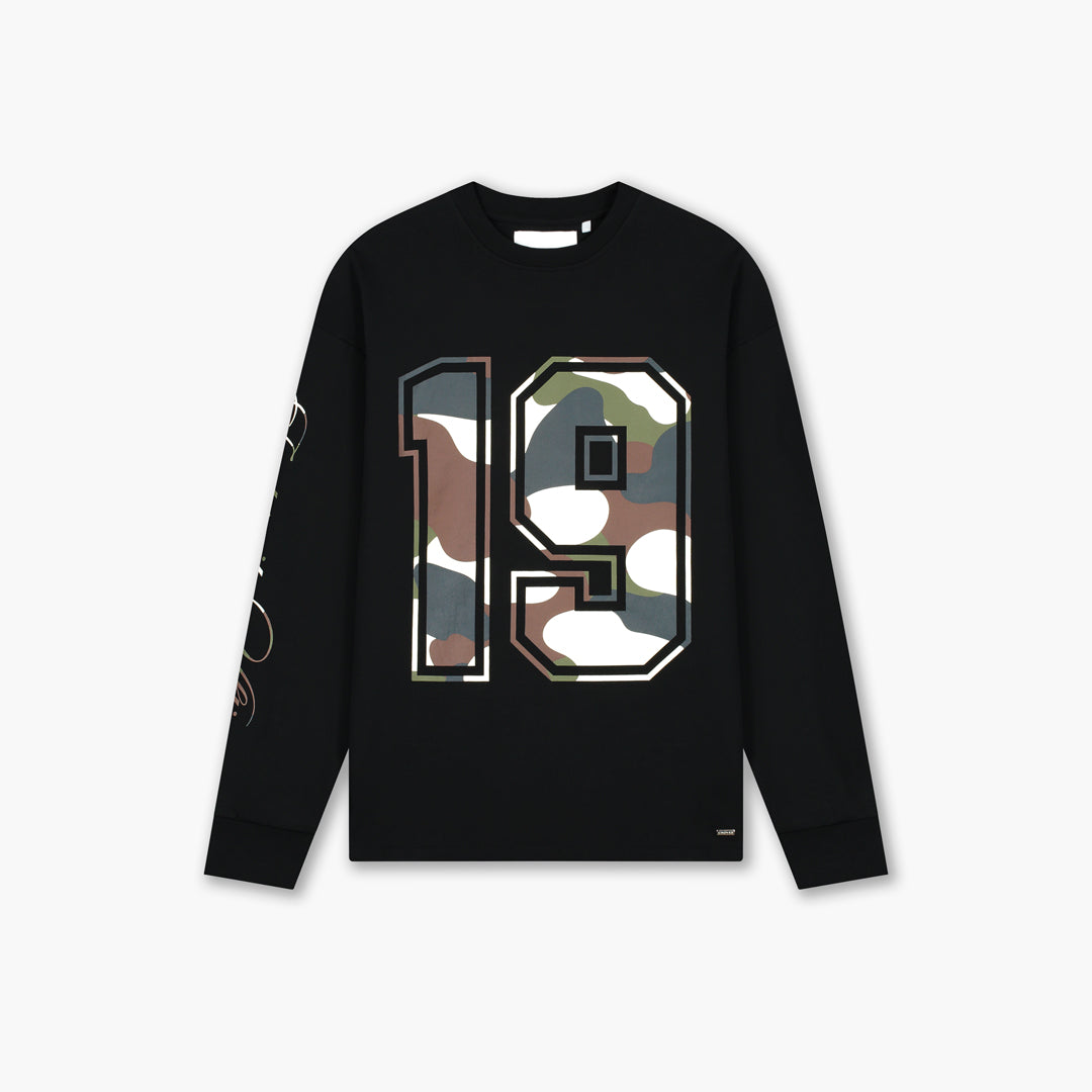  Croyez Camo Longsleeve | Black