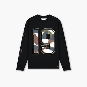 Croyez Camo Longsleeve | Black
