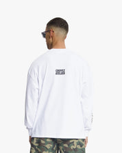 Croyez Camo Langarmshirt | Weiß