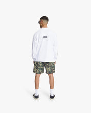 Croyez Camo Langarmshirt | Weiß