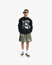 Croyez Camo Longsleeve | Black
