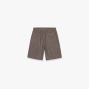 Croyez Crinkle Patch Shorts | Washed Brown
