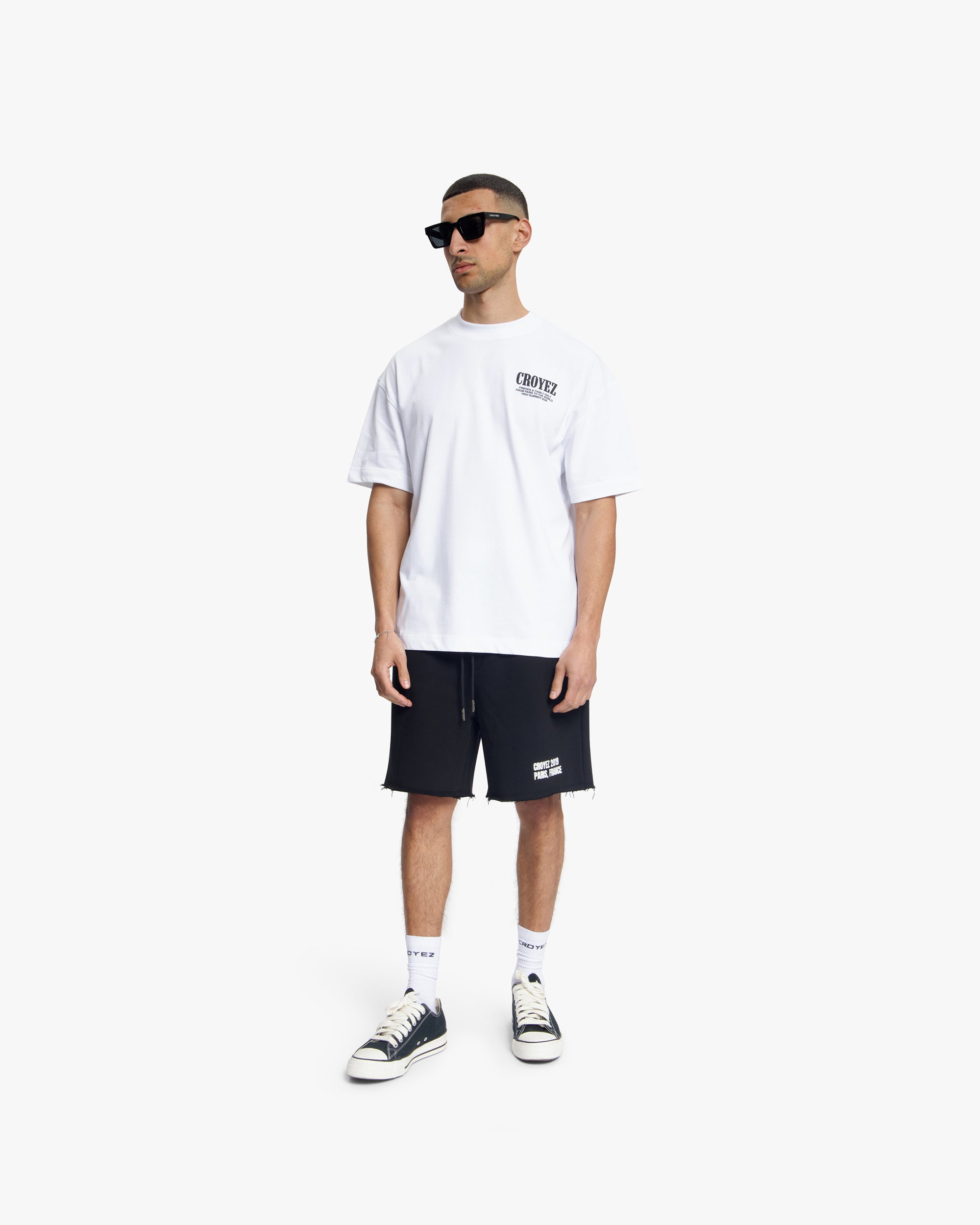 Croyez Flower And Heart T-Shirt | White