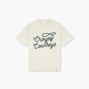 Croyez Cowboys T-Shirt | Cremefarben