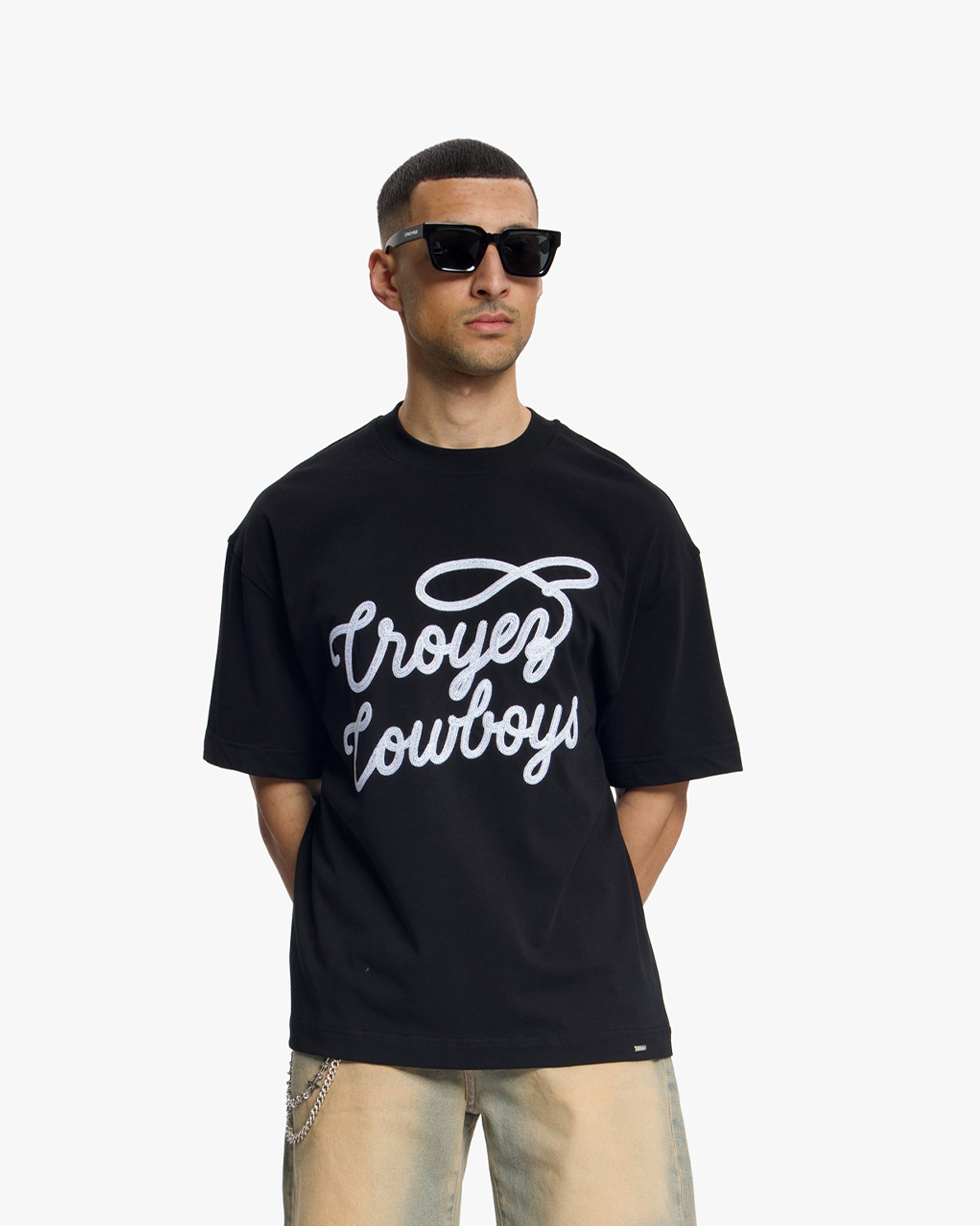 Croyez Cowboys T-Shirt | Black